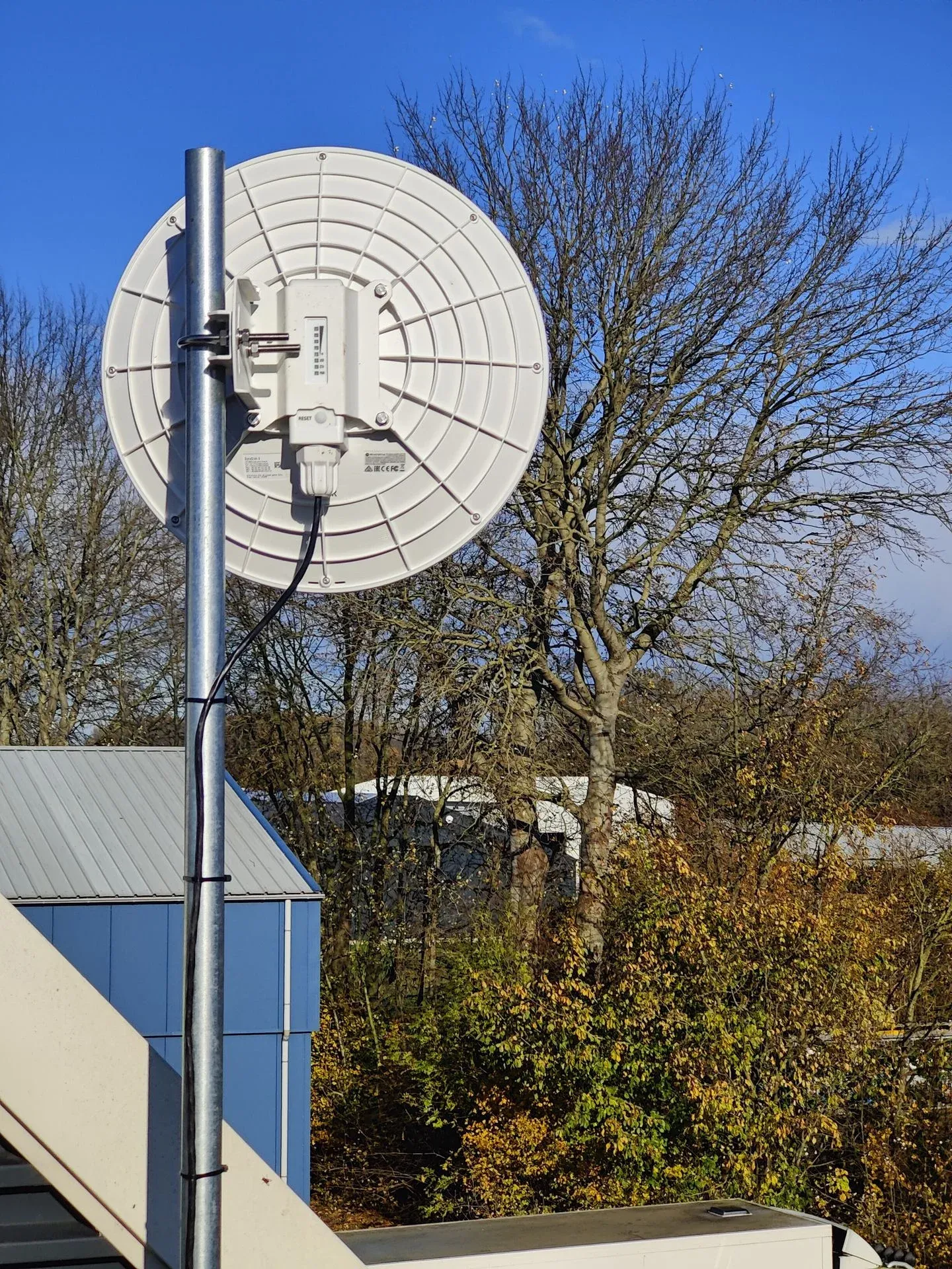 Straalverbinding tussen vestigingen